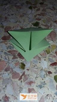 吃瓜盒子折纸教程,跟随折纸教程，体验传统艺术魅力