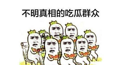 甘当吃瓜群众的图片,图解网络围观现象